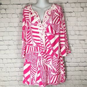 Lilly Pulitzer Capri Pink Yacht Sea Dress